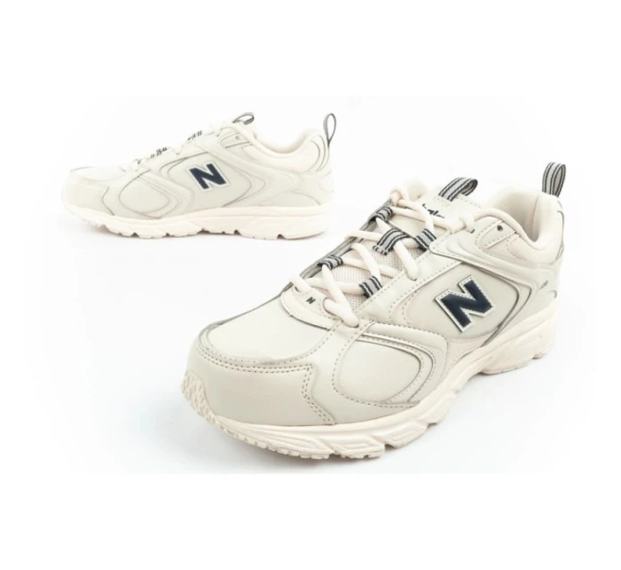 buty męskie sportowe sneakersy model 21360732 modne beżowe - New Balance
