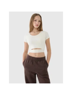 Dámske hladké tričko 4F 4FRSS25TTSHF2695-11S