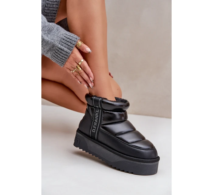 Nízké Sněhule Na Silné Podešvi Černé model 21679972 - D.Franklin