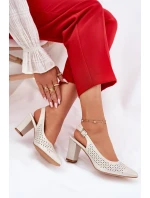 Sandály S  Na Podpatku model 21692897 - SERGIO LEONE