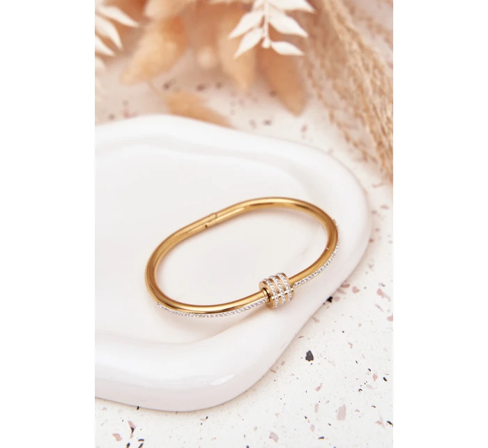 Dámský náramek s model 21776877 z nerezové oceli zlatý - Boto Dámský náramek s model 21776877 z nerezové oceli zlatý - Boto