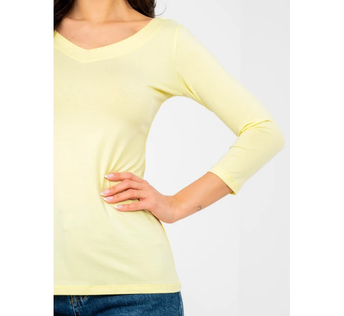 Blúzka RV BZ A1190.16 svetložltá