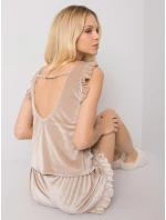 Pyžamo RV PI model 16719704 béžová - FPrice Pyžamo RV PI model 16719704 béžová - FPrice