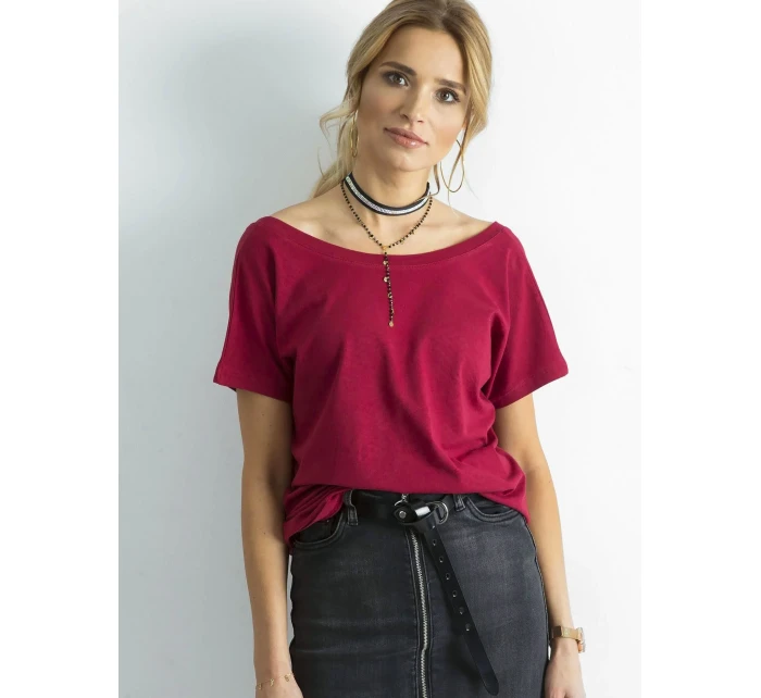 Tričko RV TS 4662.86 gaštanová