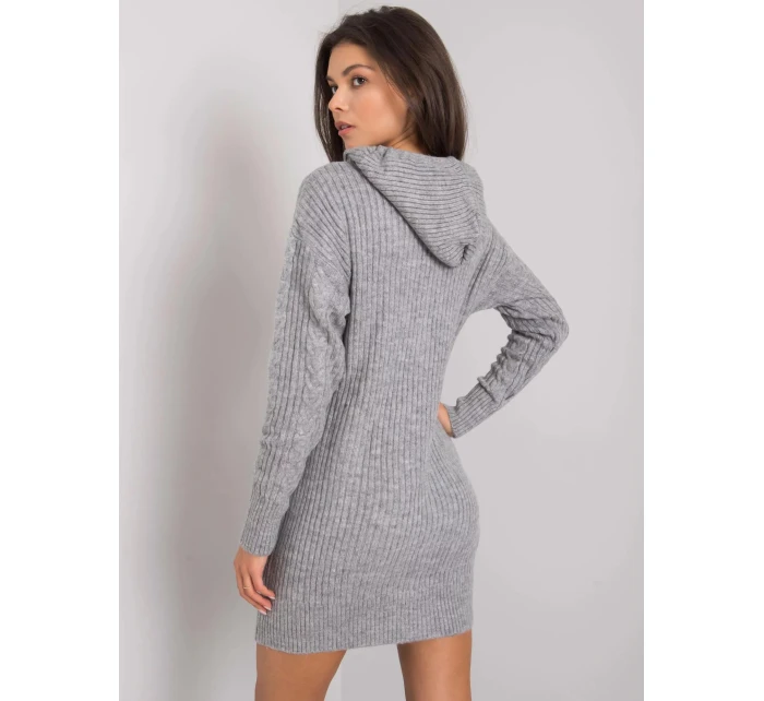 Dámske šaty s kapucňou 7099 - RUE PARIS Dámske šaty s kapucňou 7099 - RUE PARIS