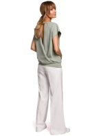 Dámská halenka model 18956054 Pistácie Made Of Emotion - Moe Dámská halenka model 18956054 Pistácie Made Of Emotion - Moe