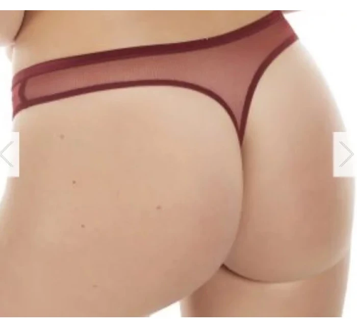 Dámské tanga  modré se zlatou  model 21055754 - Selmark