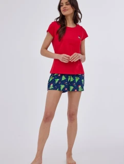 DÁMSKE PYŽAMO KR 628/399 HO HO HO HO