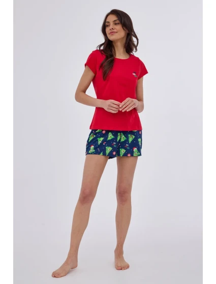 DÁMSKE PYŽAMO KR 628/399 HO HO HO HO