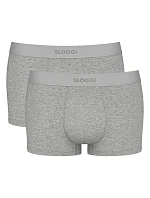 Pánske boxerky EVER Ease Hipster 2P - neznáme - sivé M034 - SLOGGI Pánske boxerky EVER Ease Hipster 2P - neznáme - sivé M034 - SLOGGI