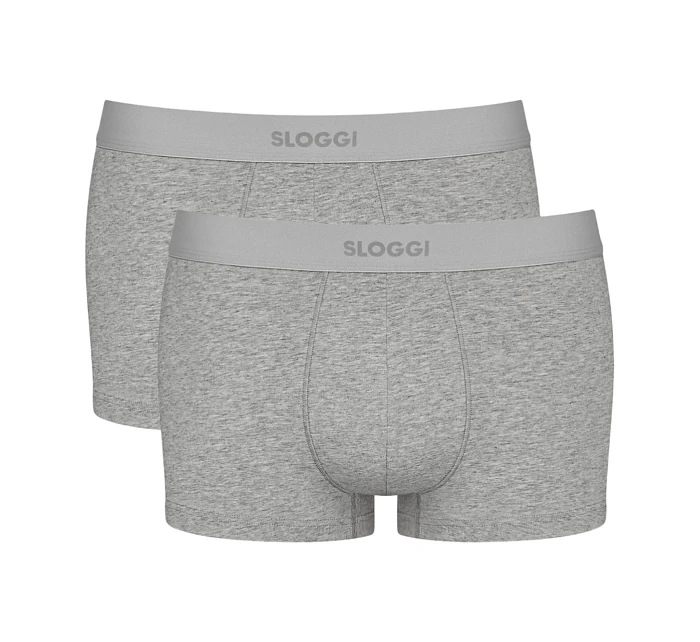 Pánske boxerky EVER Ease Hipster 2P - neznáme - sivé M034 - SLOGGI Pánske boxerky EVER Ease Hipster 2P - neznáme - sivé M034 - SLOGGI