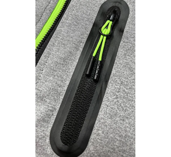 Tmavě dámská sportovní bunda s vsadkami model 18423282 - J.STYLE Tmavě dámská sportovní bunda s vsadkami model 18423282 - J.STYLE