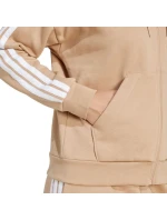 Mikina adidas Essentials s 3 prúžkami a celoprepínacím fleecovým šiltom W JX7706 Mikina adidas Essentials s 3 prúžkami a celoprepínacím fleecovým šiltom W JX7706