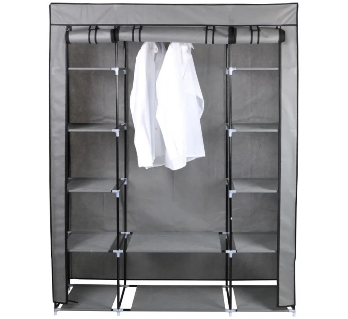 TEXTILNÁ ZÁHRADA 175x133x43cm TEMNE ŠEDÁ 28873 TEXTILNÁ ZÁHRADA 175x133x43cm TEMNE ŠEDÁ 28873