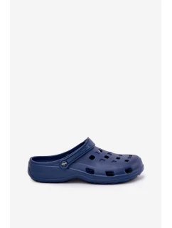 Klapki Męskie Piankowe LEMIGO 807 Granatowe