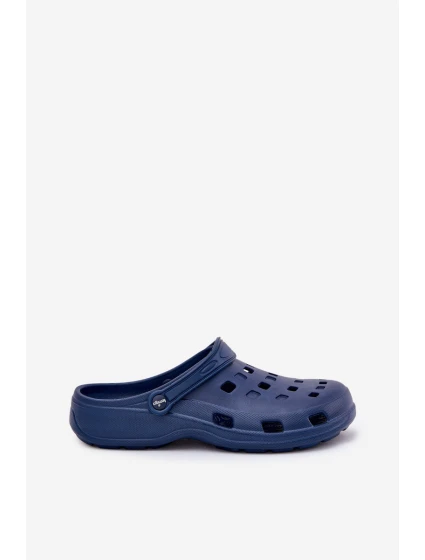 Klapki Męskie Piankowe LEMIGO 807 Granatowe