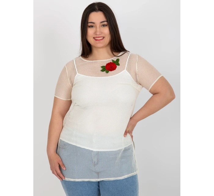 Blúzka LK BZ 506238.40P svetlo béžová Blúzka LK BZ 506238.40P svetlo béžová