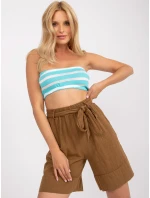 Šortky TW SN BI 26464.07 hnedá Šortky TW SN BI 26464.07 hnedá