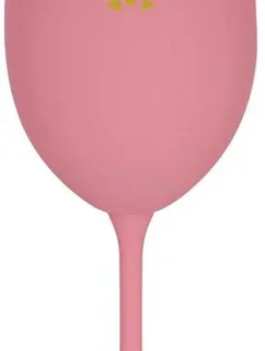 OK, ALE NIE VÍNO - ružový pohár na víno 350 ml