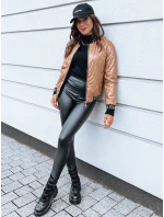 Dámská prošívaná bunda béžová Dstreet model 21964272 - FashionStreet