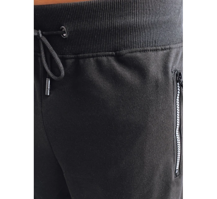 Pánské černé teplákové šortky Dstreet model 21968963 - FashionStreet Pánské černé teplákové šortky Dstreet model 21968963 - FashionStreet
