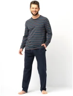 Pánské pyžamo Key MNS 315 B25 délka/r M-2XL