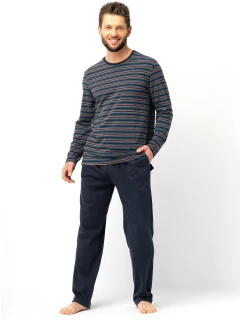 Pánské pyžamo Key MNS 315 B25 délka/r M-2XL