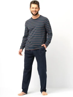 Pánské pyžamo Key MNS 315 B25 délka/r M-2XL