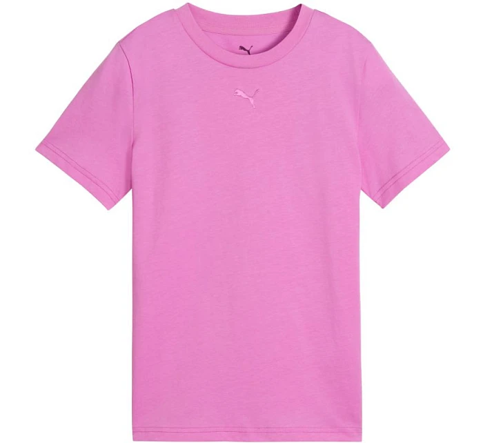 Puma ESS Centered Cat Logo Tee pink 692972 74 detské tričko Puma ESS Centered Cat Logo Tee pink 692972 74 detské tričko