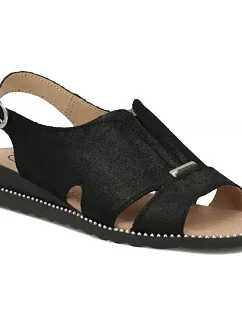 Dámské černé kožené sandály Filippo model 22135973