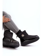 Dámské sněhule na platformě černé model 21636243 - Boto