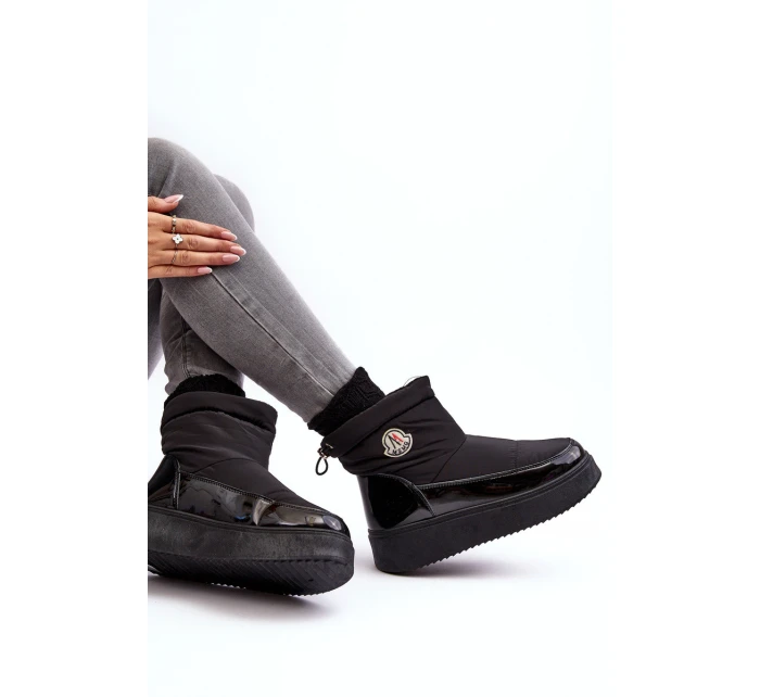 Dámské sněhule na platformě černé model 21636243 - Boto