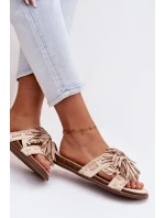 Dámské pantofle Béžové S model 21937747 - Boto