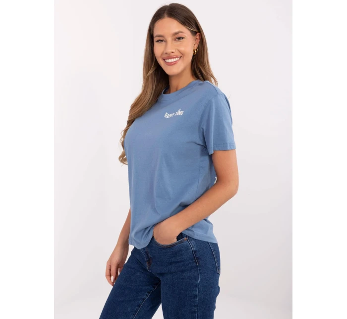 Tričko D12022AC02645G tmavomodré Tričko D12022AC02645G tmavomodré