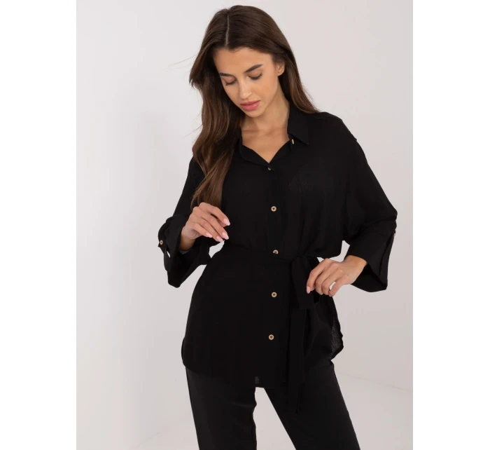 Košeľa LK KS 509698.79 čierna