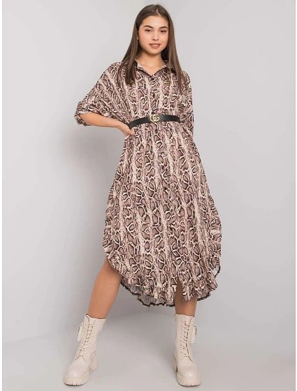 Šaty TW SK BI  černá a béžová model 16086632 - FPrice