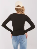 Bluzka WT BZ model 21859100 ciemny brązowy - FPrice