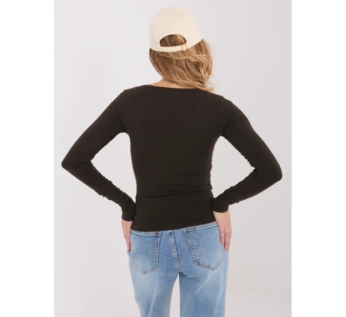 Bluzka WT BZ model 21859100 ciemny brązowy - FPrice