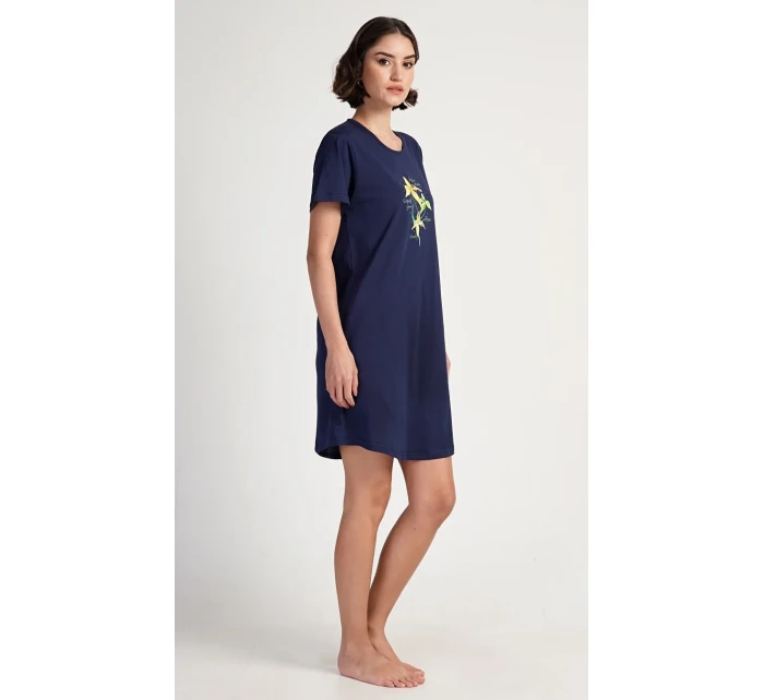 Dámska nočná košeľa s krátkym rukávom Paula