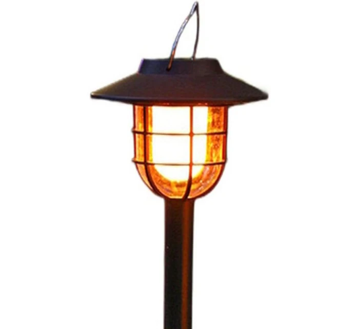 SOLÁRNA LAMPA S EFEKTOM PLAMEŇA 2V1 6LED SMD