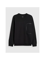 Pánská mikina z fleece s střihem bez kapuce x model 22359195 - 4F
