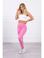 Brooklyn legíny nohavice svetlo ružové
