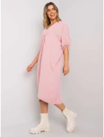Šaty DHJ SK 20148.20 svetlo ružová