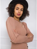 Šaty EM SK model 16327173 světle hnědá - FPrice