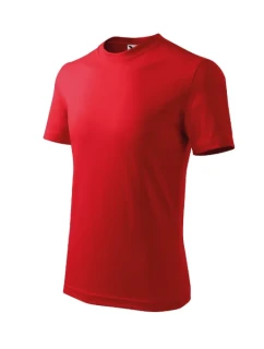 Základné tričko pre deti červené