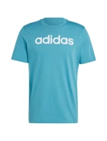 Tričko adidas Essentials Single Jersey Linear s vyšitým logom M IJ8655