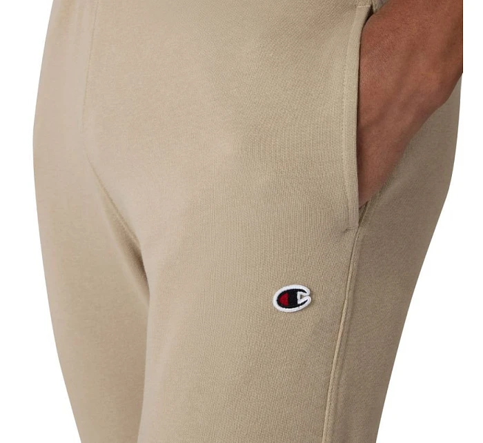Pánske nohavice Champion Rib Cuff Pants beige 220733 MS041