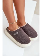 Zateplené Pantofle Na Silné Podešvi Big Star model 21678335 Tmavě Šedé - Big Star Shoes Zateplené Pantofle Na Silné Podešvi Big Star model 21678335 Tmavě Šedé - Big Star Shoes