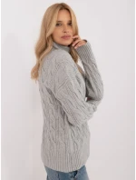Sweter AT SW model 20463705 szary - FPrice