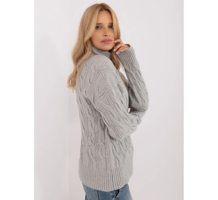 Sweter AT SW model 20463705 szary - FPrice